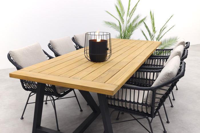 GI Margriet black |Noah tuinset -7-delig