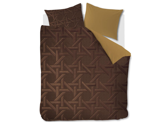 Kardol Parsons Dekbedovertrek Goud 140 x 200|220 cm