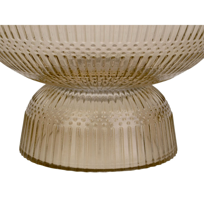 present time - Bowl Posh glass medium sand brown