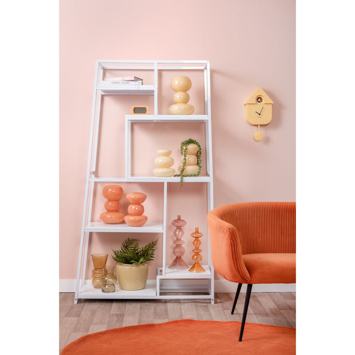 present time - Vaas Bubbles - Geel - 18x18x25cm