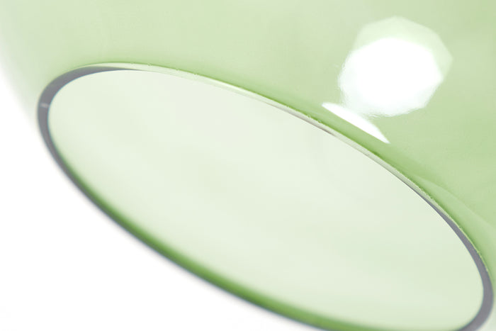 Light&living Hanglamp Ø30x25 cm MAYSON glas groen-mat zwart