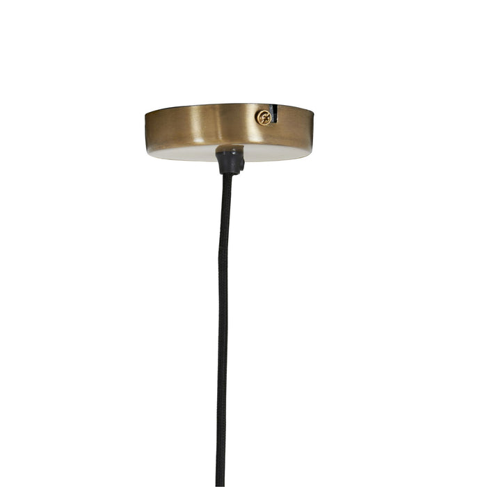 Light&living Hanglamp Ø15x31 cm SØSTRENE antiek brons+glas