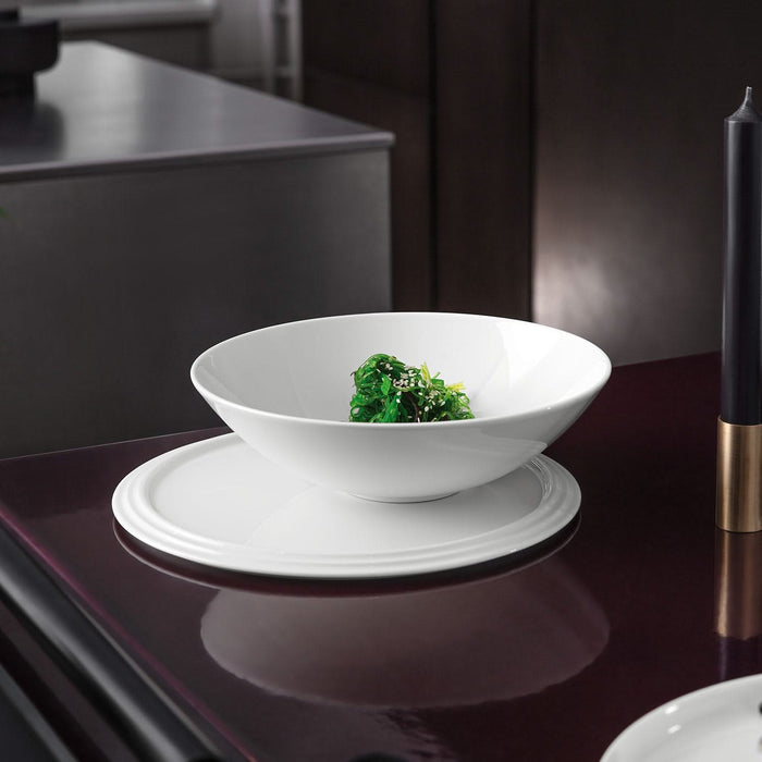 Villeroy & Boch Serviesset La Boule - Wit - 7-delig | 2 personen - 2x bol, 2x schaal, 2x universeel bord, 1x serveerschaal