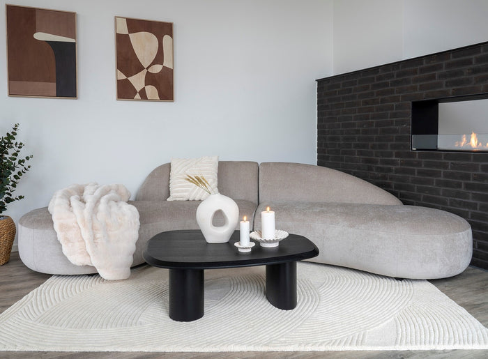 House Nordic Venice Chenille Bank met Kussens