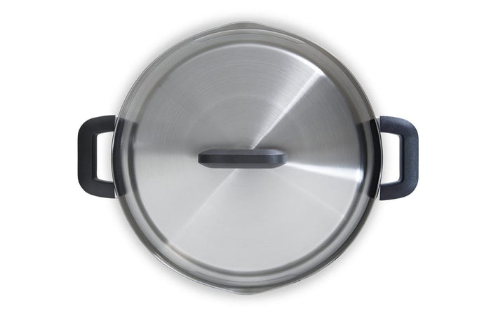 BK Flow Cool Black RVS soeppan