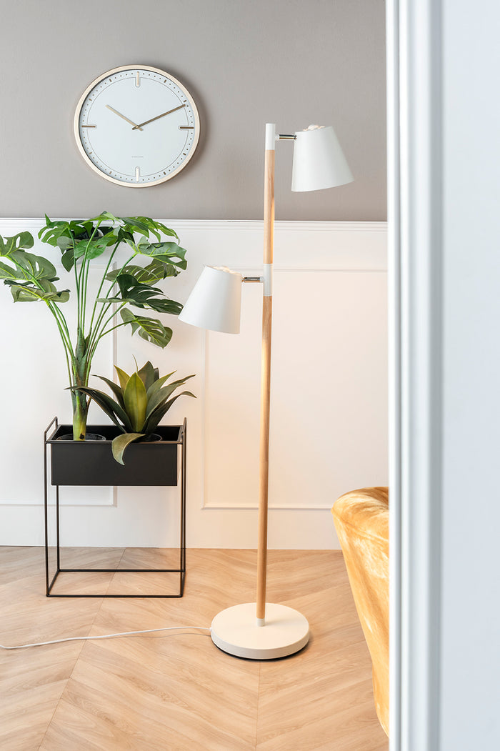 present time - Plant pot set Essence straight iron black