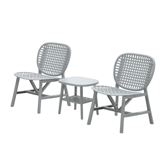 Garden Impressions Fien balkonset 3-delig - licht grijs