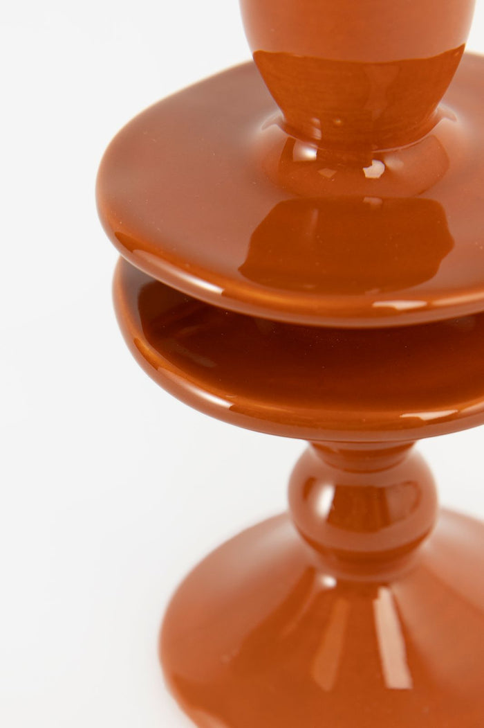 Sissy-Boy Oranje ruffle kandelaar large