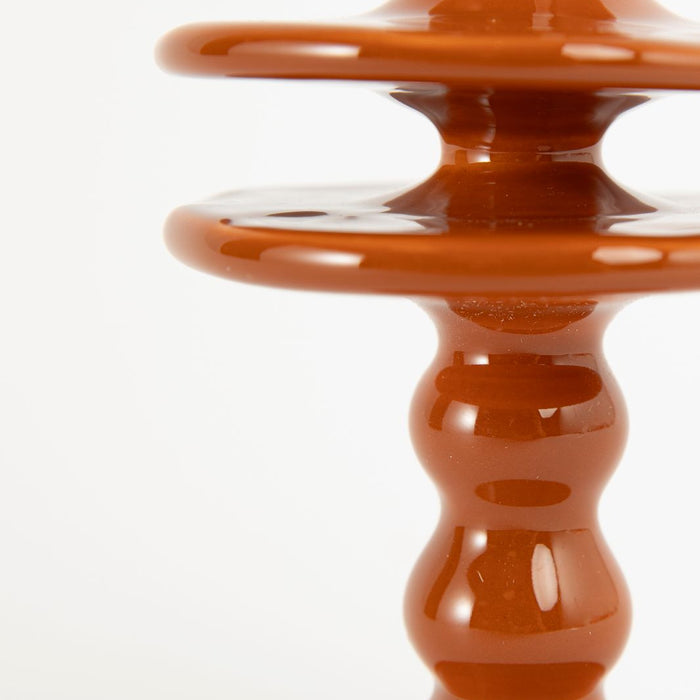 Sissy-Boy Oranje ruffle kandelaar large