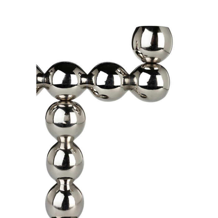 Zuiver Bubbles Kandelaar Two Shiny Zilver