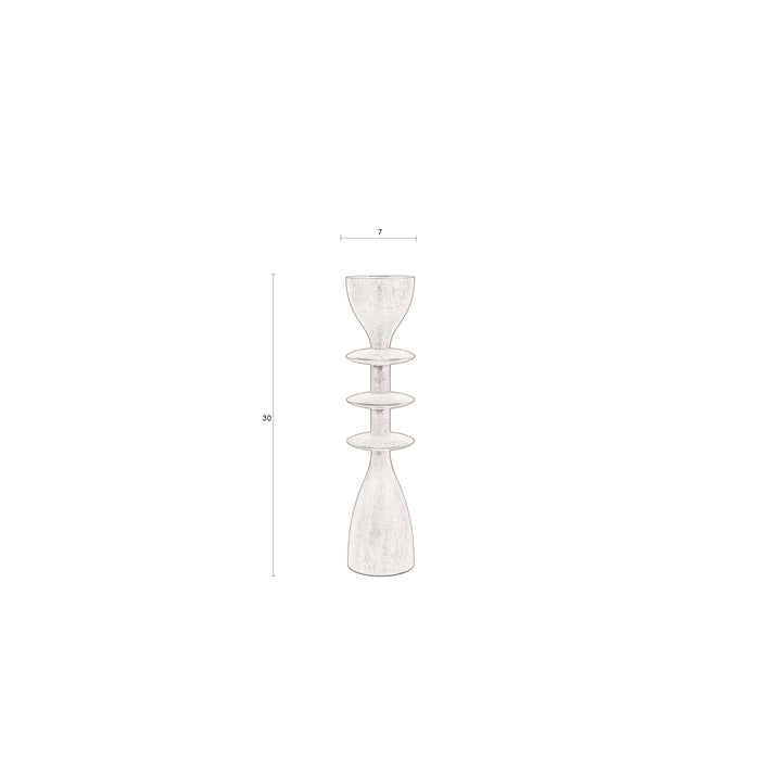 Dutchbone Pernilla Kandelaar M - Bruin