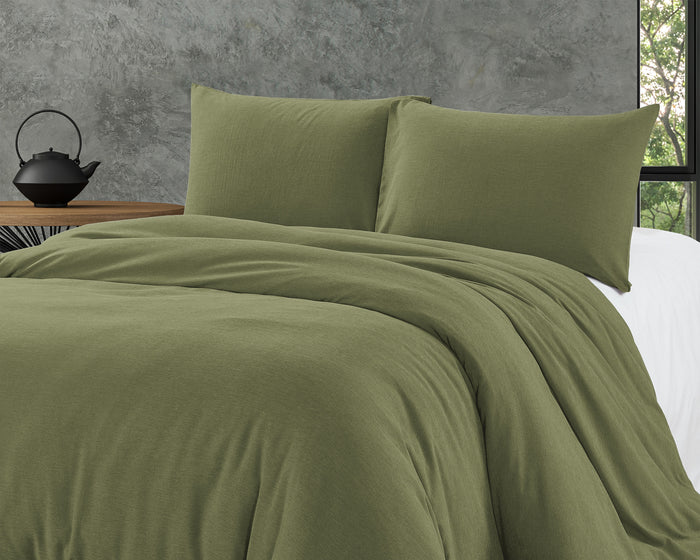 Zensation Dekbedovertrek Bamboo Touch Green-200x200|220