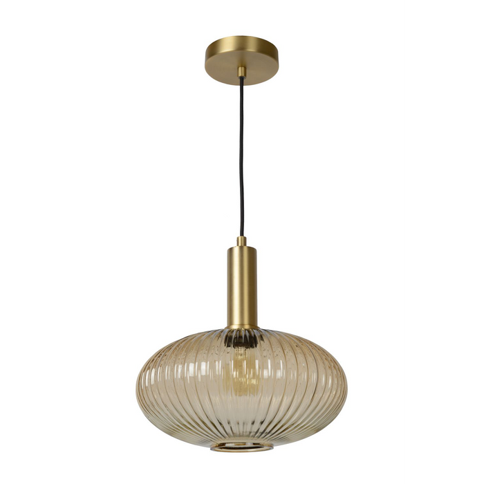 Lucide Maloto Hanglamp Ovaal - Amber
