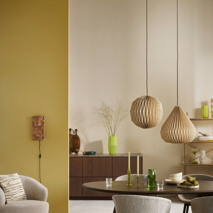 by fonQ Linen Hanglamp Ø 41 cm - Kegel