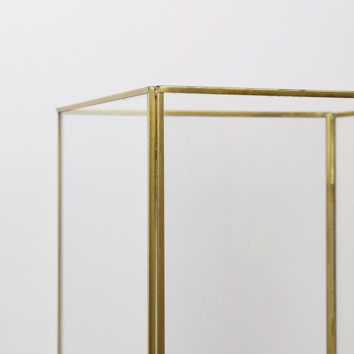 LOFT42 Liva Large Windlicht - Goud - Metaal - 30x21x30