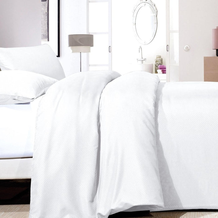 Zensation Dekbedovertrek Satin Point White-240x200|220