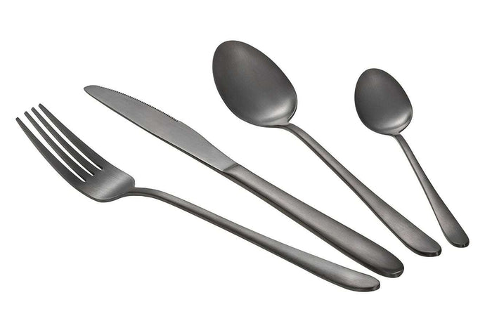 Buccan - Bestekset - London - 24 delig - Zwart