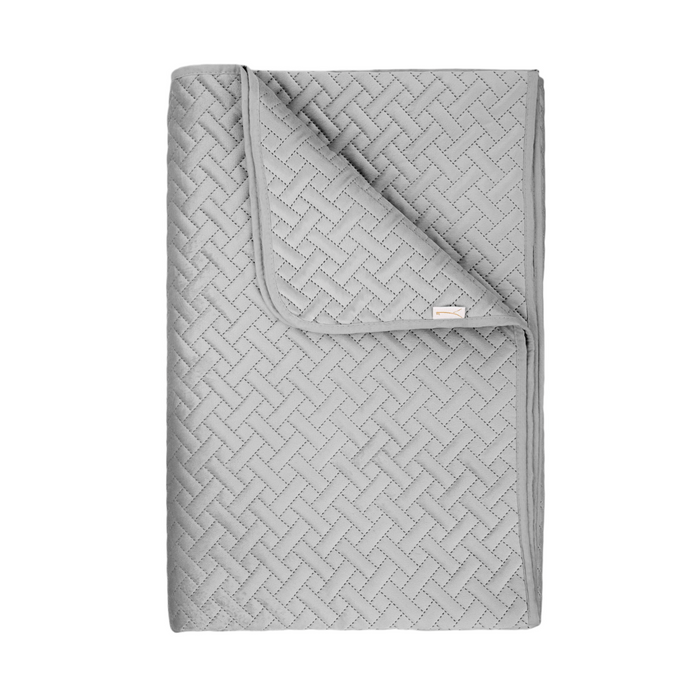 Yellow Bedsprei Audrey - ash grey