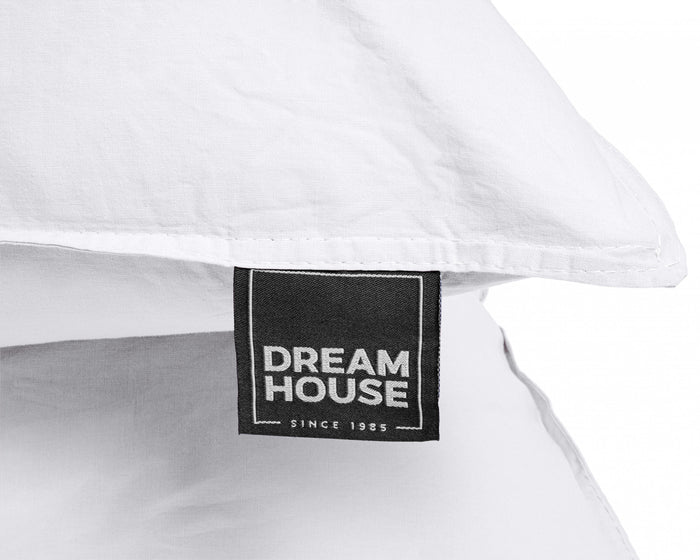 Dekbedovertrek Stone Washed - 100% Natuurlijk - Wit - 200x220cm