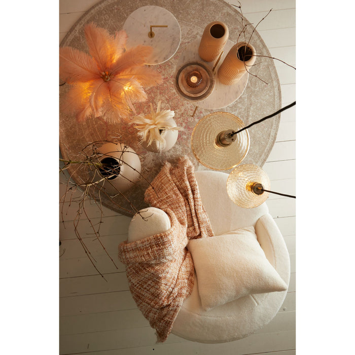 Light & Living Hanglamp Delilo - Oranje - Ø25cm