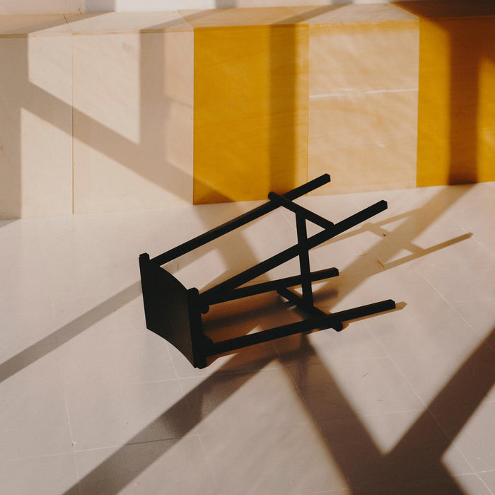 HAY Taburete 8 Barkruk Low H 65 cm - Black