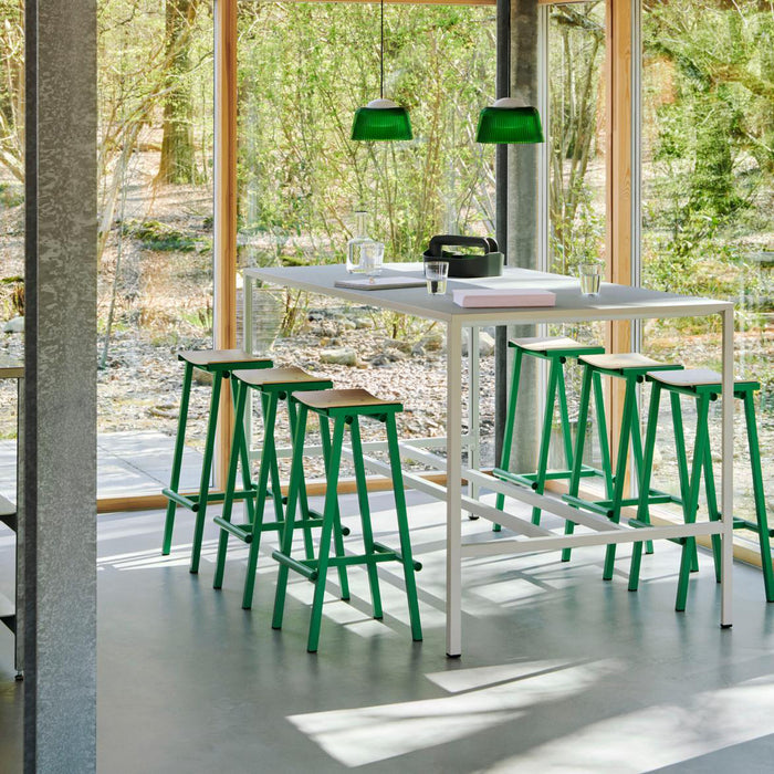 HAY Taburete 8 Barkruk Low H 65 cm - Soft Jade