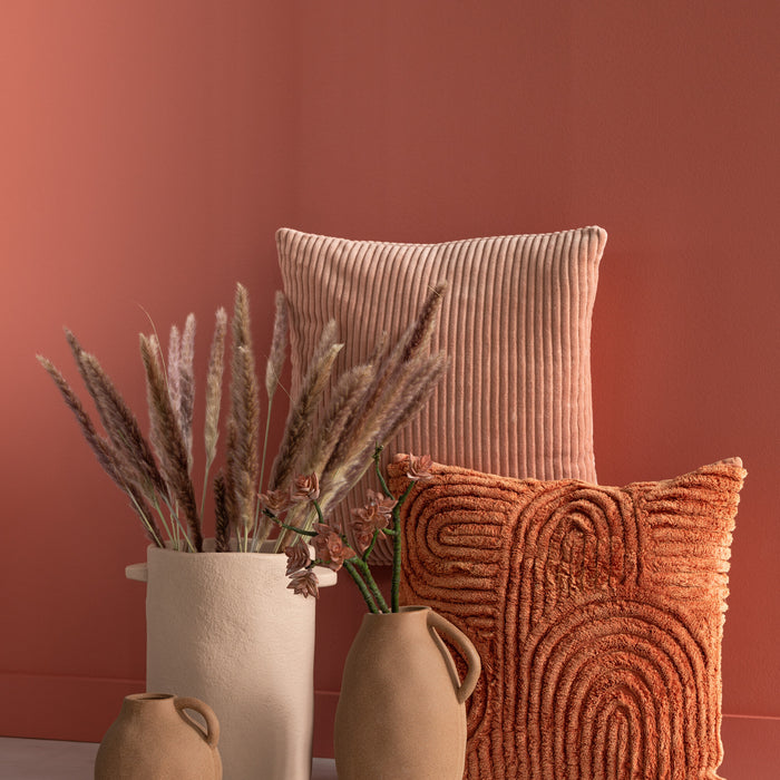 J-Line droogbloemen - Bundel Pennisetum - gedroogd gras - bruin