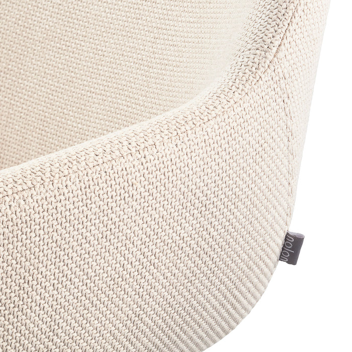 Nolon Nino-Mae Barkrukken Set van 2 - Beige - Zwart - 75 cm