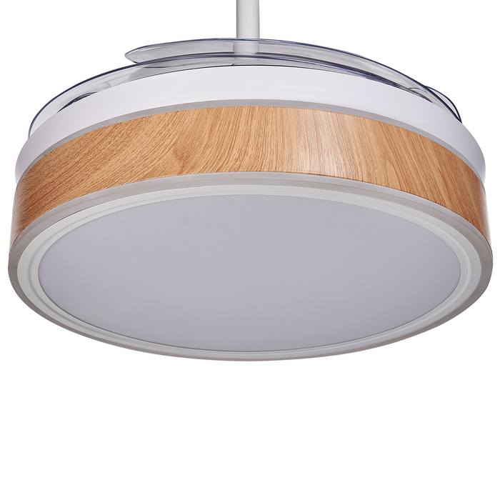 Beliani - FREMONT - Ventilator - Wit - IJzer