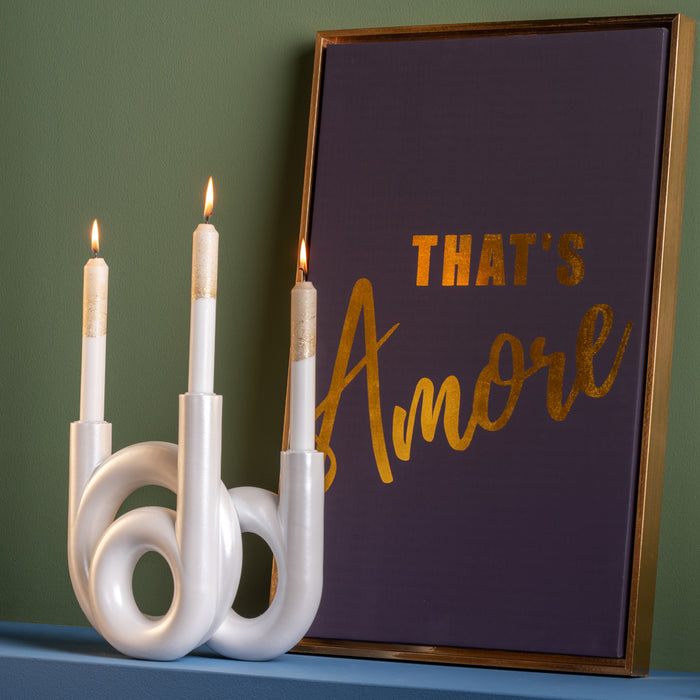 present time - Candle Holder Rings Medium