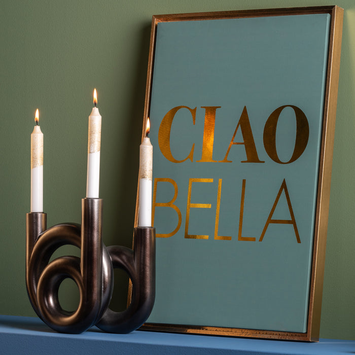 present time - Candle Holder Rings Medium