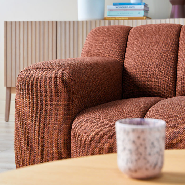 by fonQ Cloud Hoekbank met Chaise Longue Rechts - Terra