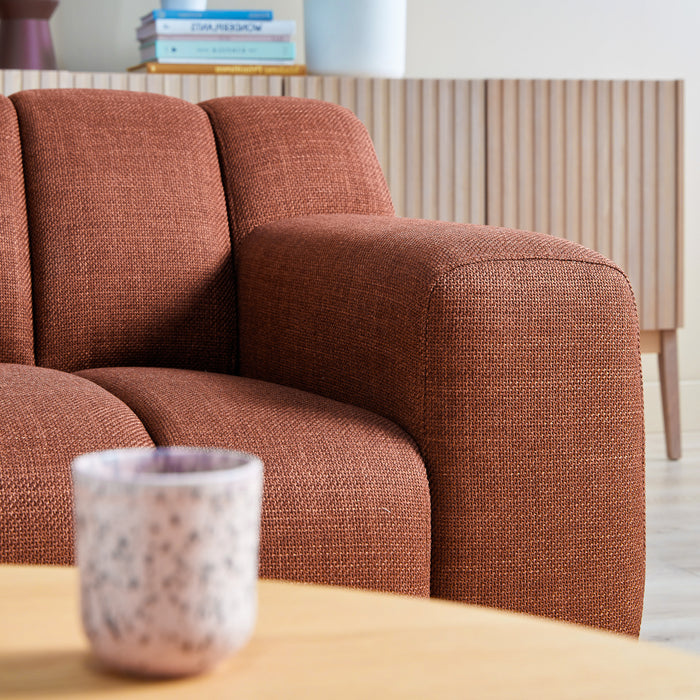 by fonQ Cloud Hoekbank met Chaise Longue Links - Terra