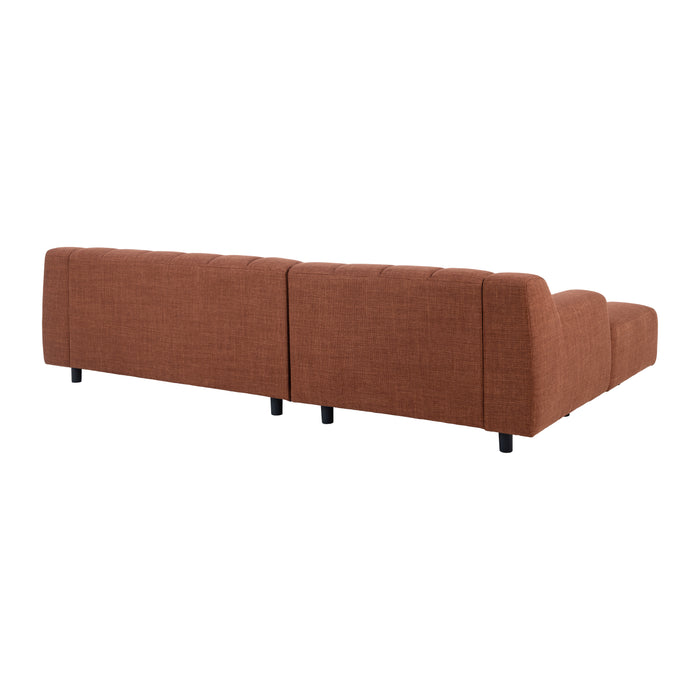 by fonQ Cloud Hoekbank met Chaise Longue Links - Terra