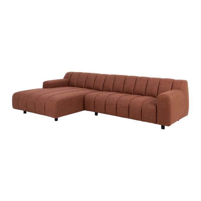 by fonQ Cloud Hoekbank met Chaise Longue Links - Terra