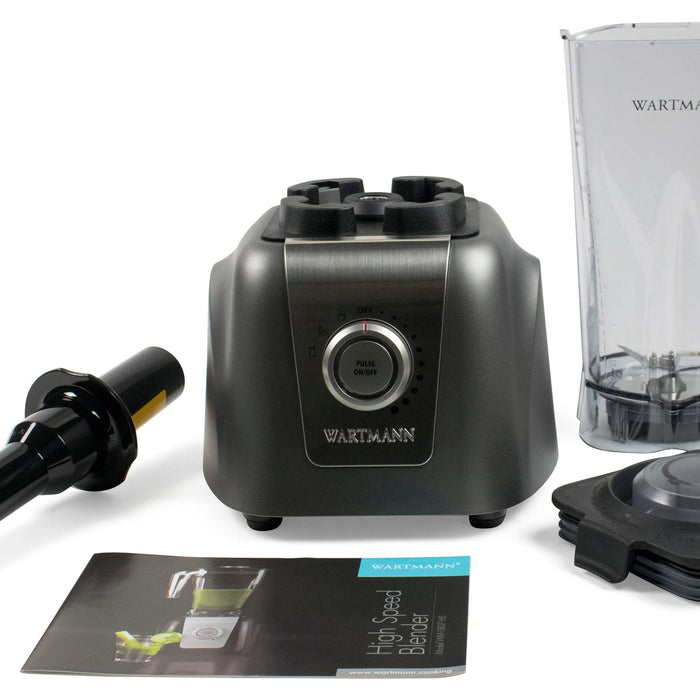 Wartmann high speed blender WM-1807 HS antractiet grijs blender