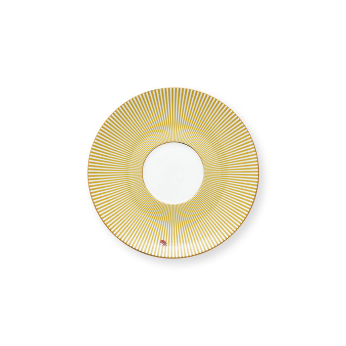 Pip Studio La Majorelle Kop en Schotel - Geel - 280ml - Set van 2