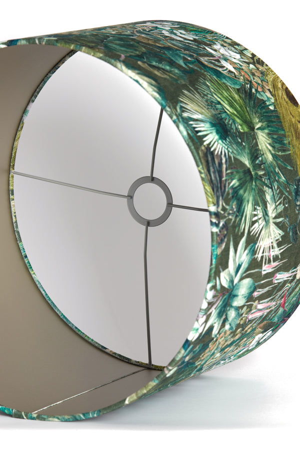 Light & Living Light&living Kap cilinder 40-40-30 cm XENIA FLORA groen