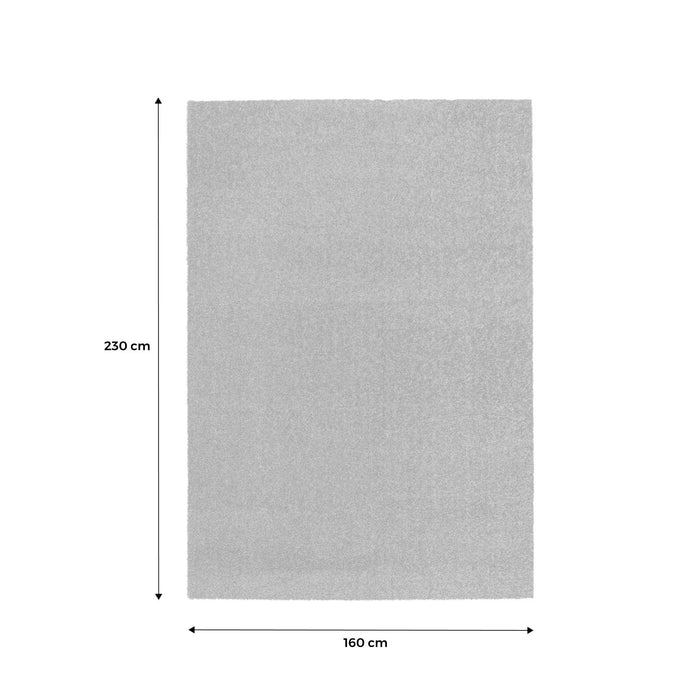 sweeek - Crèmekleurig interieurtapijt in velours