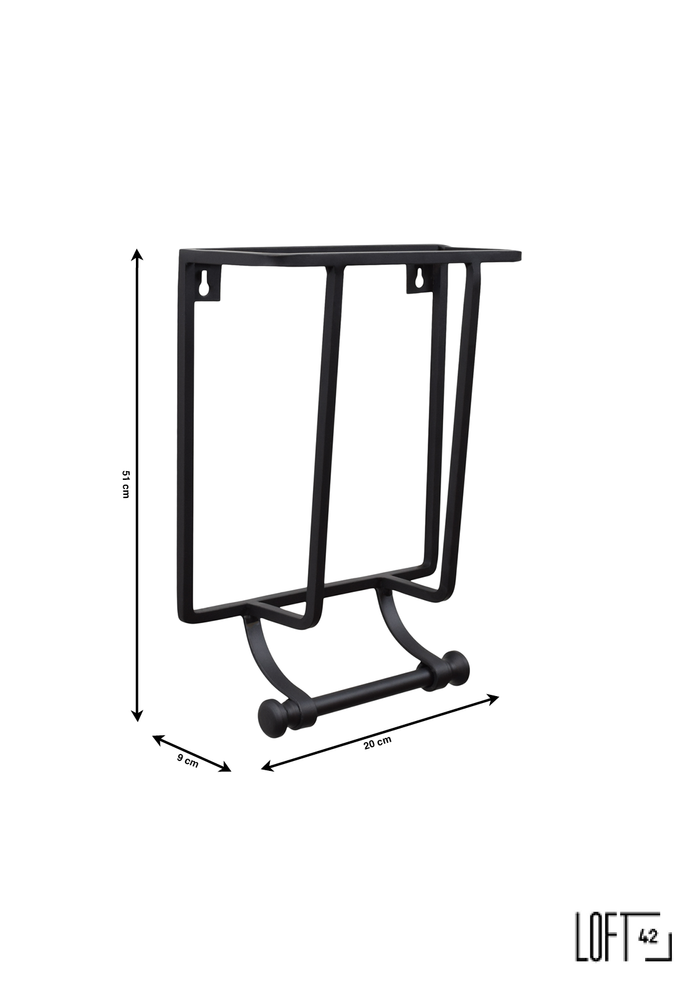 LOFT42 Tissu Toiletrolhouder - Tijdschriftenrek