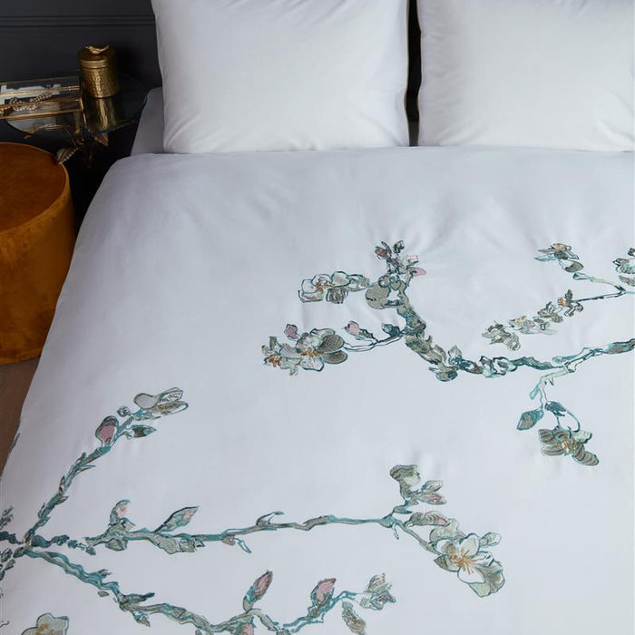 Beddinghouse x Van Gogh Museum Embroidered Blossom Kussensloop