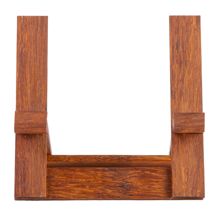 QUVIO Boekenstandaard|Tabletstandaard - Hout - Donkerbruin