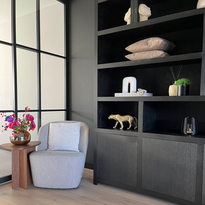 QUVIO Vaas - U vorm - Keramiek - Wit