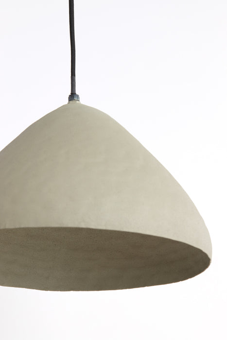 Light & Living Light&living Hanglamp Ø40x25 cm ELIMO mat licht grijs