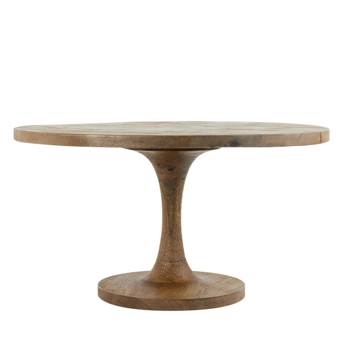 Light&living Salontafel Ø70x40 cm BICABA hout mat donker bruin