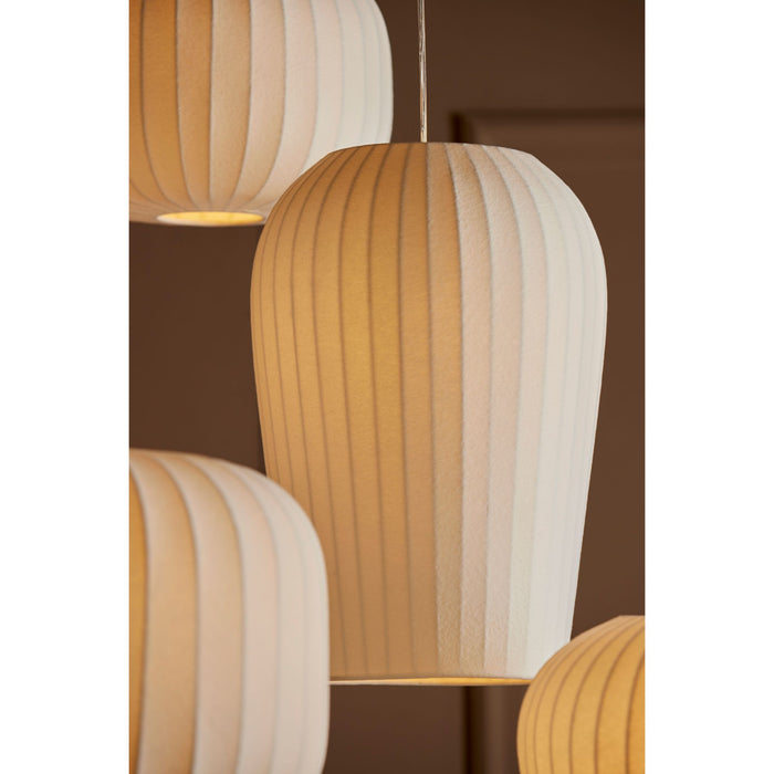 Light & Living Light&living Hanglamp Ø31x46 cm AXEL wit