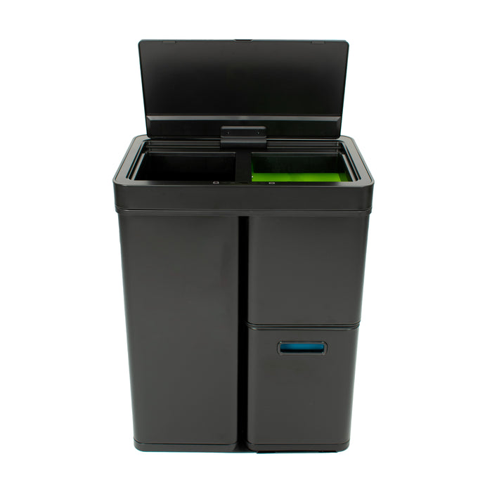EKO Mirage Plus Sensor Recycler 30+2x15 liter - Staal - Zwart