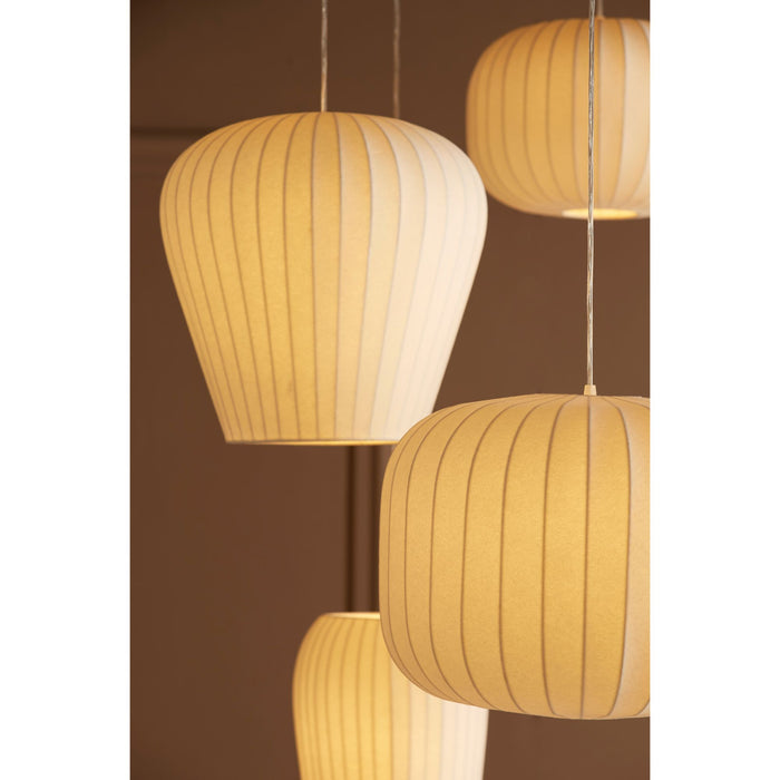 Light & Living Light&living Hanglamp Ø37,5x37,5 cm XELA wit