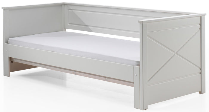 Vipack Pino Kajuitbed Uitschuifbaar met Slaaplade Wit