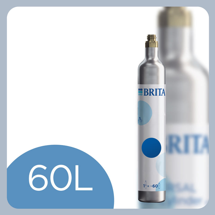 BRITA SodaONE Bruiswatertoestel Wit incl. 1 CO2-cilinder en 1 fles